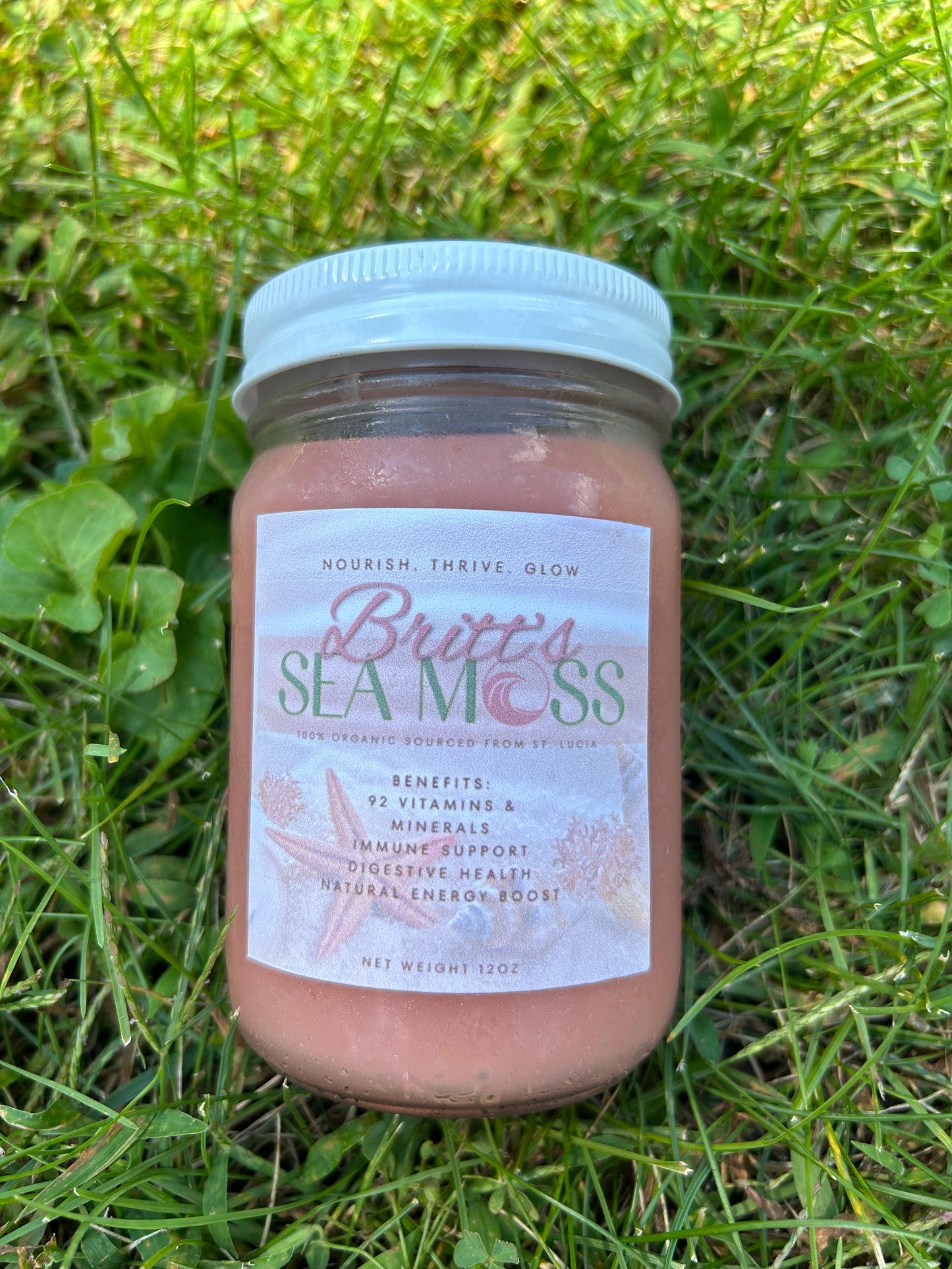 Strawberry Seamoss Gel