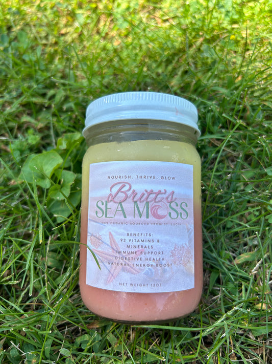 Strawberry Mango Seamoss Gel